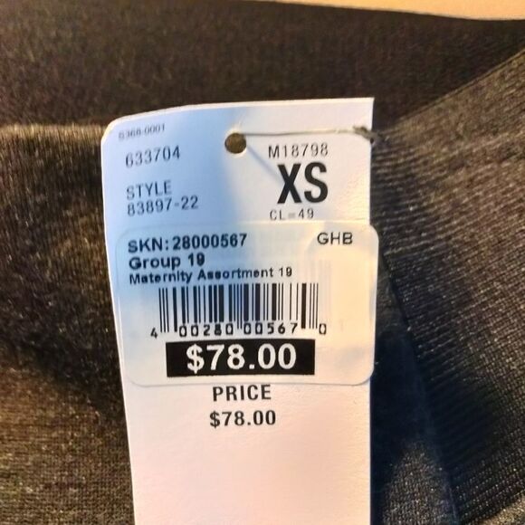 NWT: A pea in the pod woman's maternity wideband leggings. NWT: - Picture 5 of 8